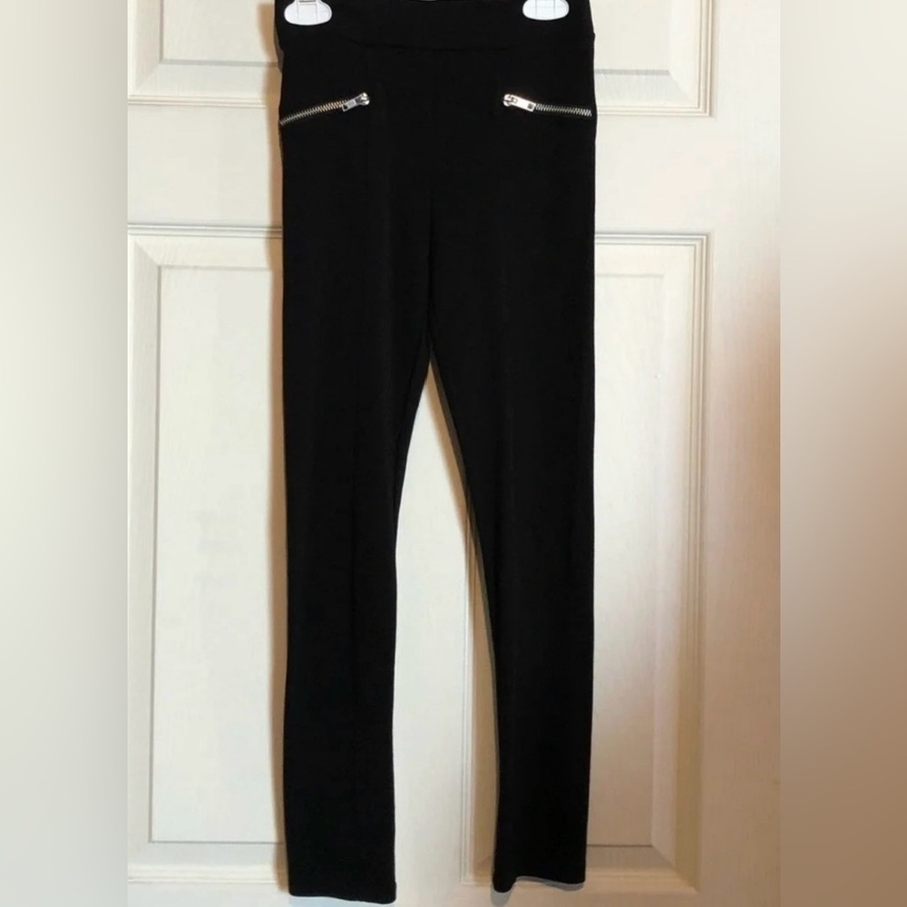H&M Black Stretch Leggings Girls 9-10Y